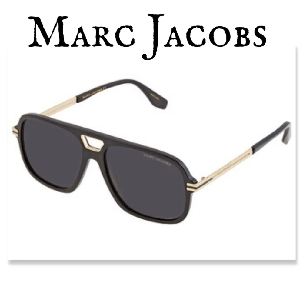 NWOT Authentic Marc Jacibs 415/S 2M2/IR with Hard Case And Dust Cloth